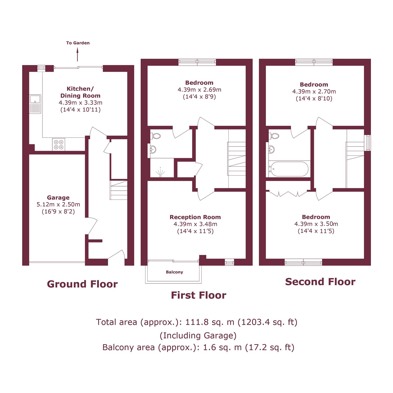 Napier Avenue, London floorplan