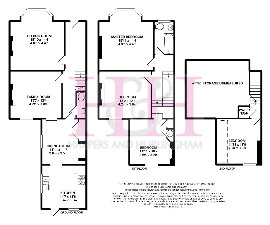 4 Bedrooms Semi-detached house for sale in Station Road, Staplehurst, Kent TN12