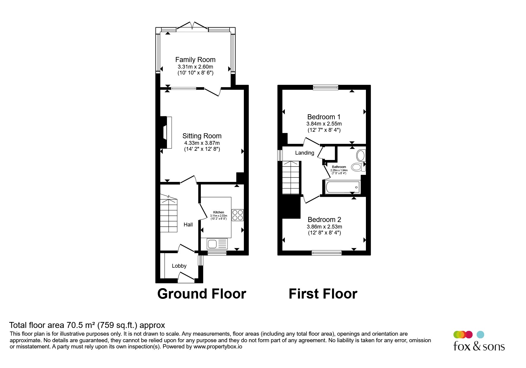 53, Oak Tree Cottages, Haywards Heath floorplan