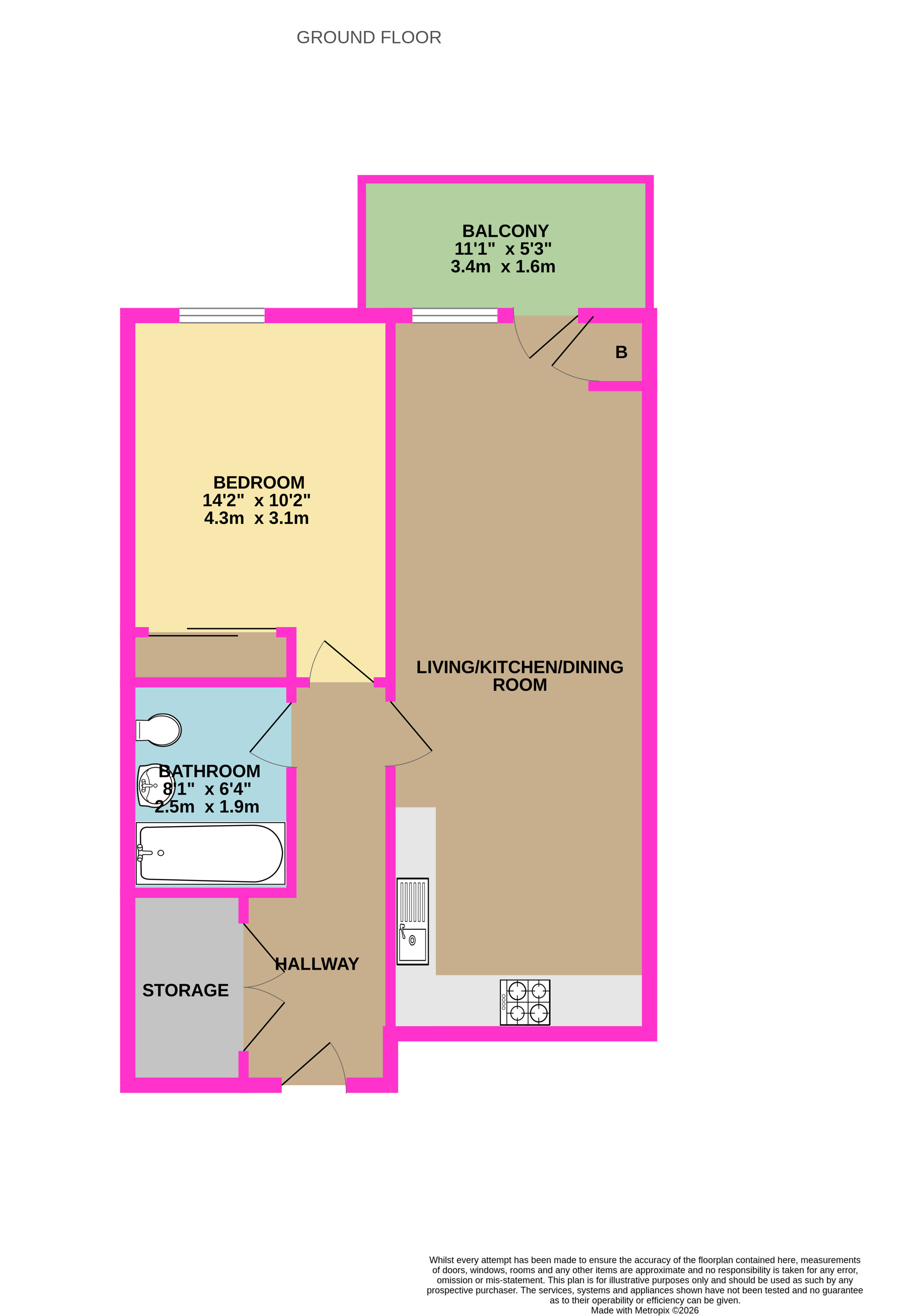 8 Chawton Court,, Station Road, Hampshire floorplan