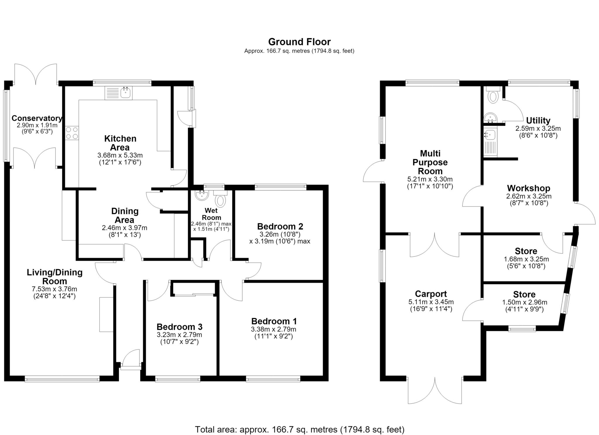 Berrywood, Stoke Row Road, Henley-On-Thames floorplan