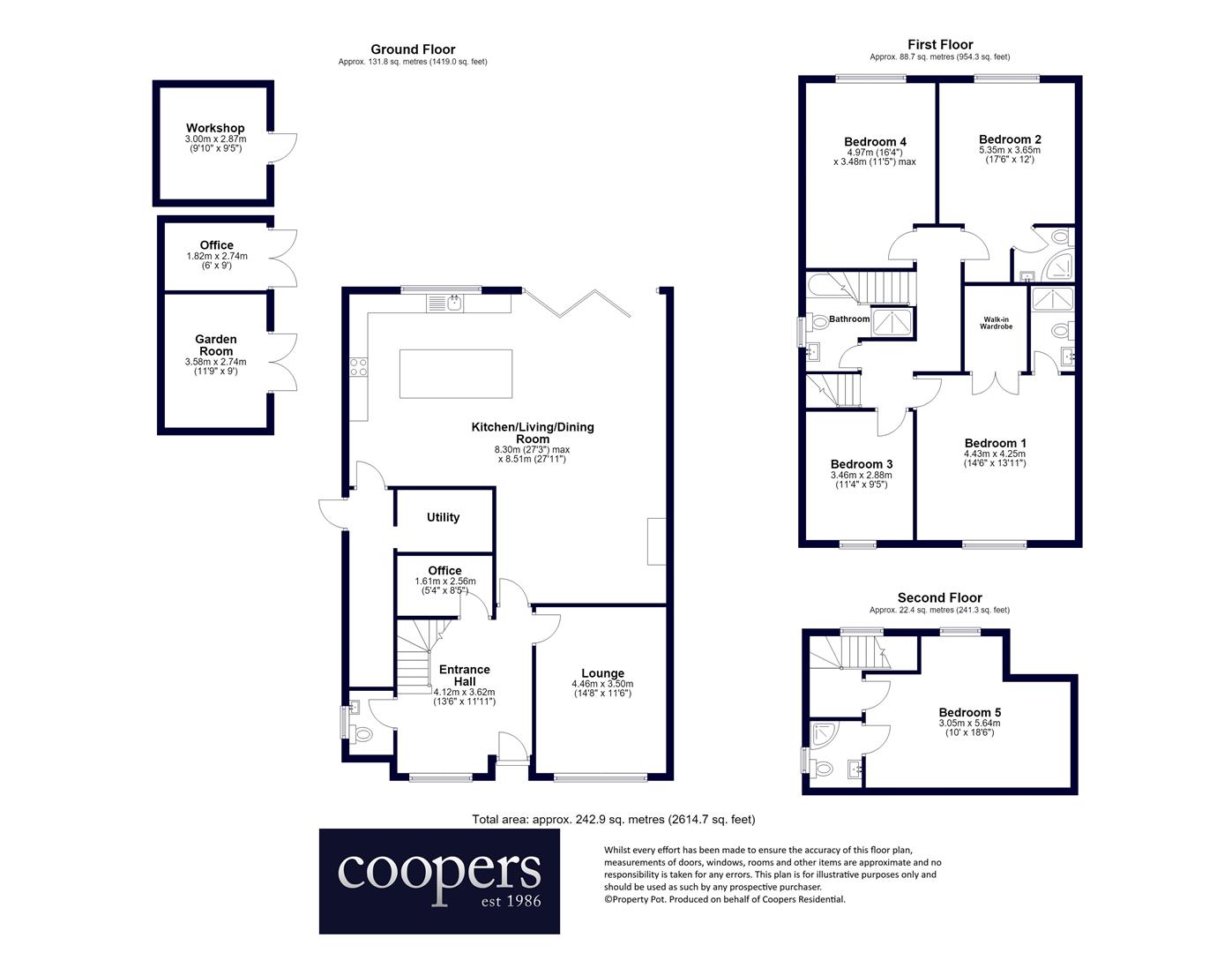 228, Hoylake Crescent, Ickenham floorplan