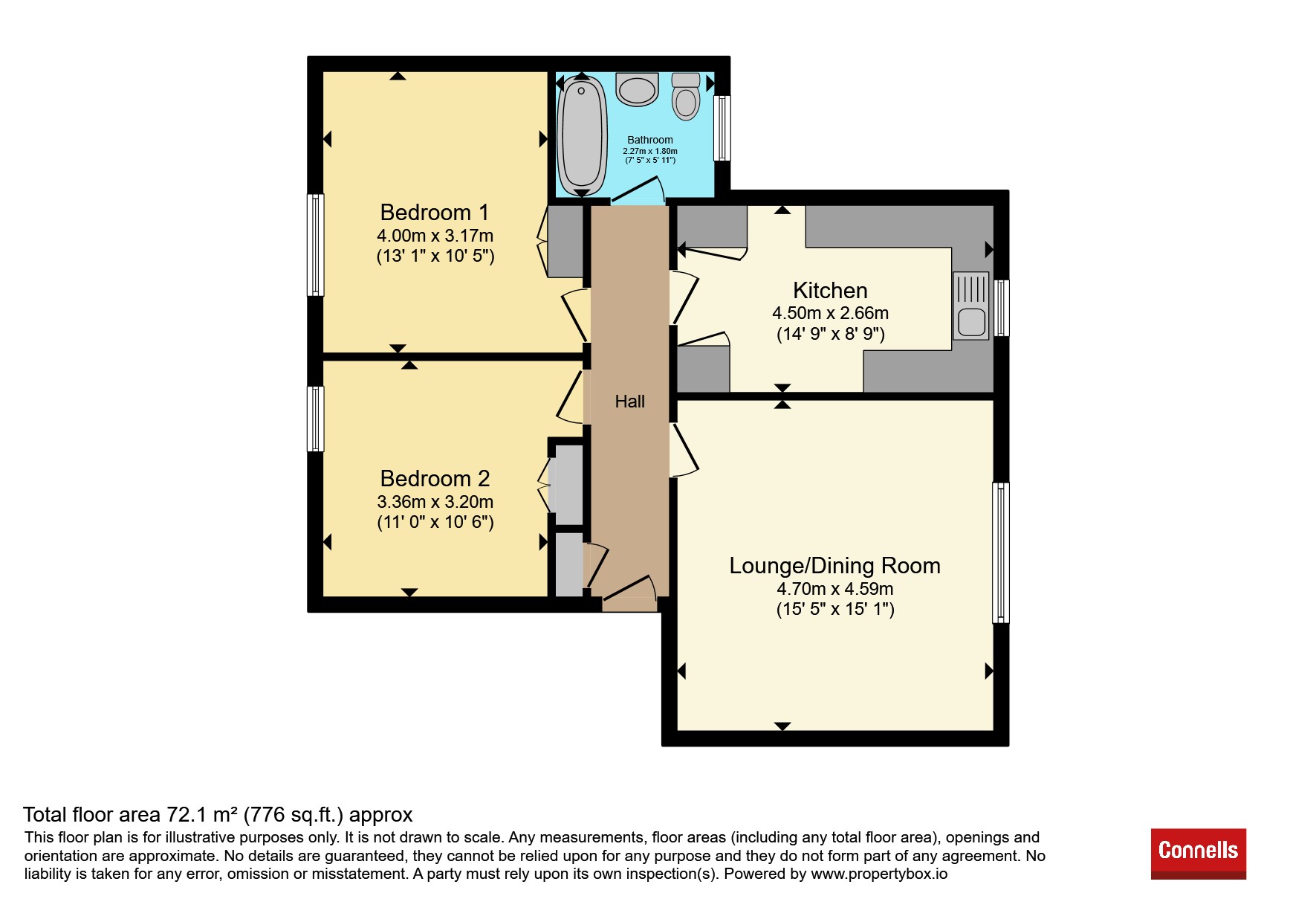 43, Sheepmoor Close, Birmingham floorplan