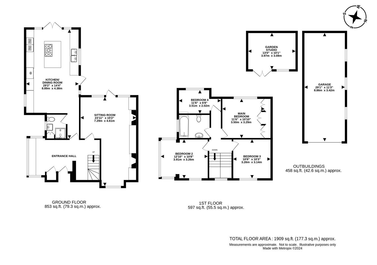 27, Kingswood Road, Tadworth floorplan