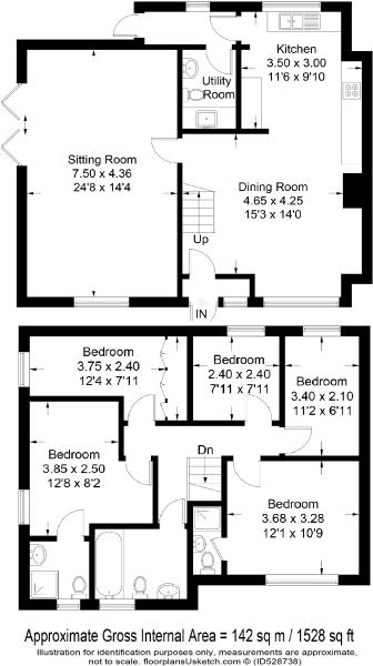 5 Bedrooms Semi-detached house for sale in Hyde Heath, Amersham HP6