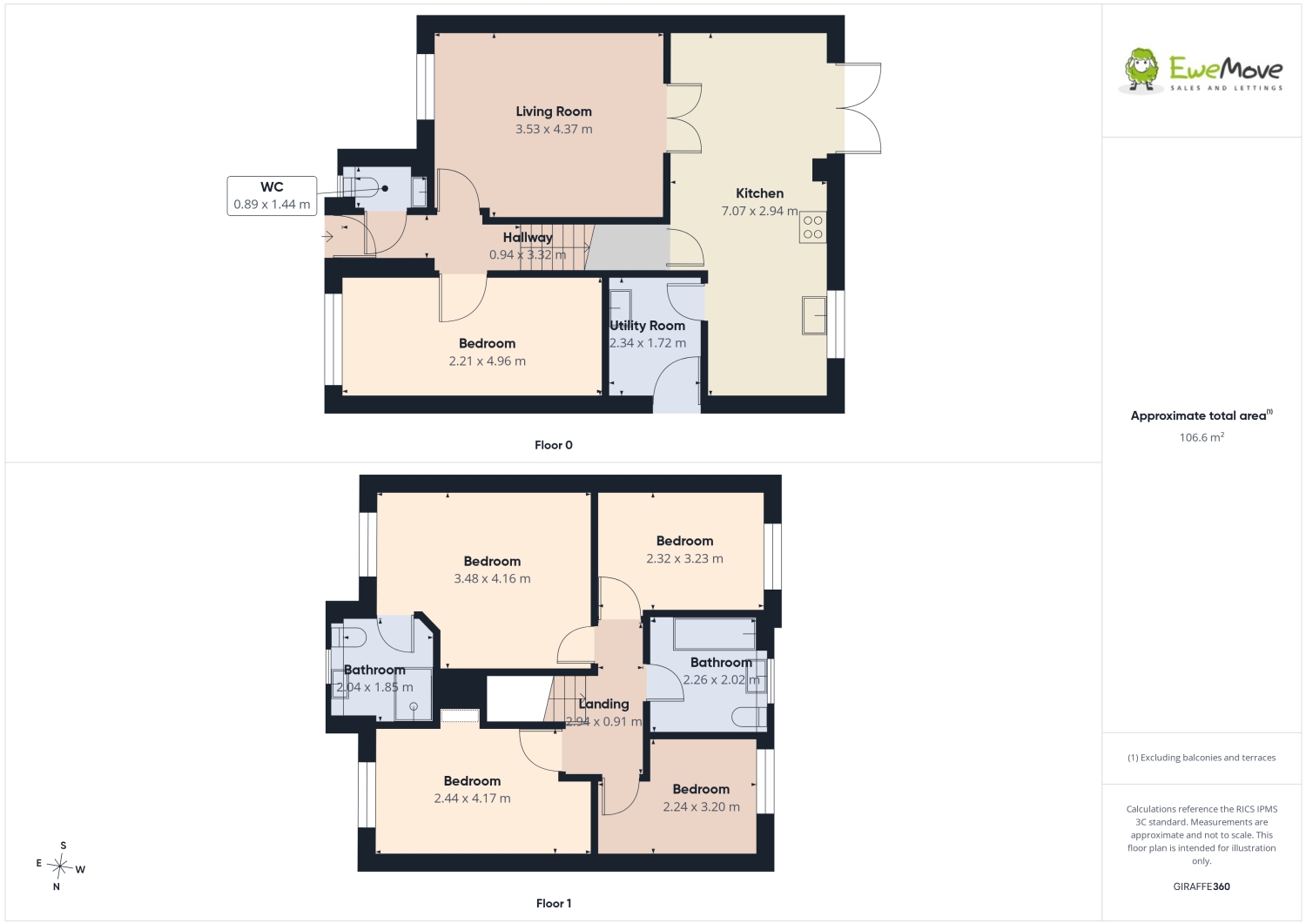 49, The Old Dairy, Hyde floorplan
