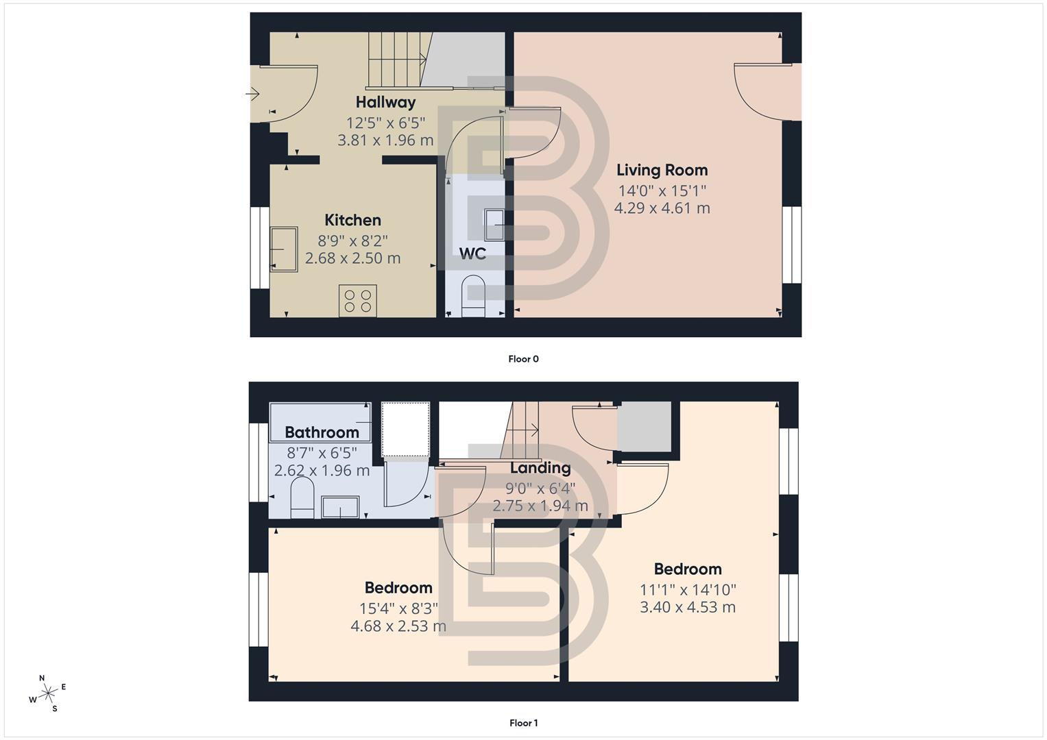 16, Cressida Way, Rugby floorplan