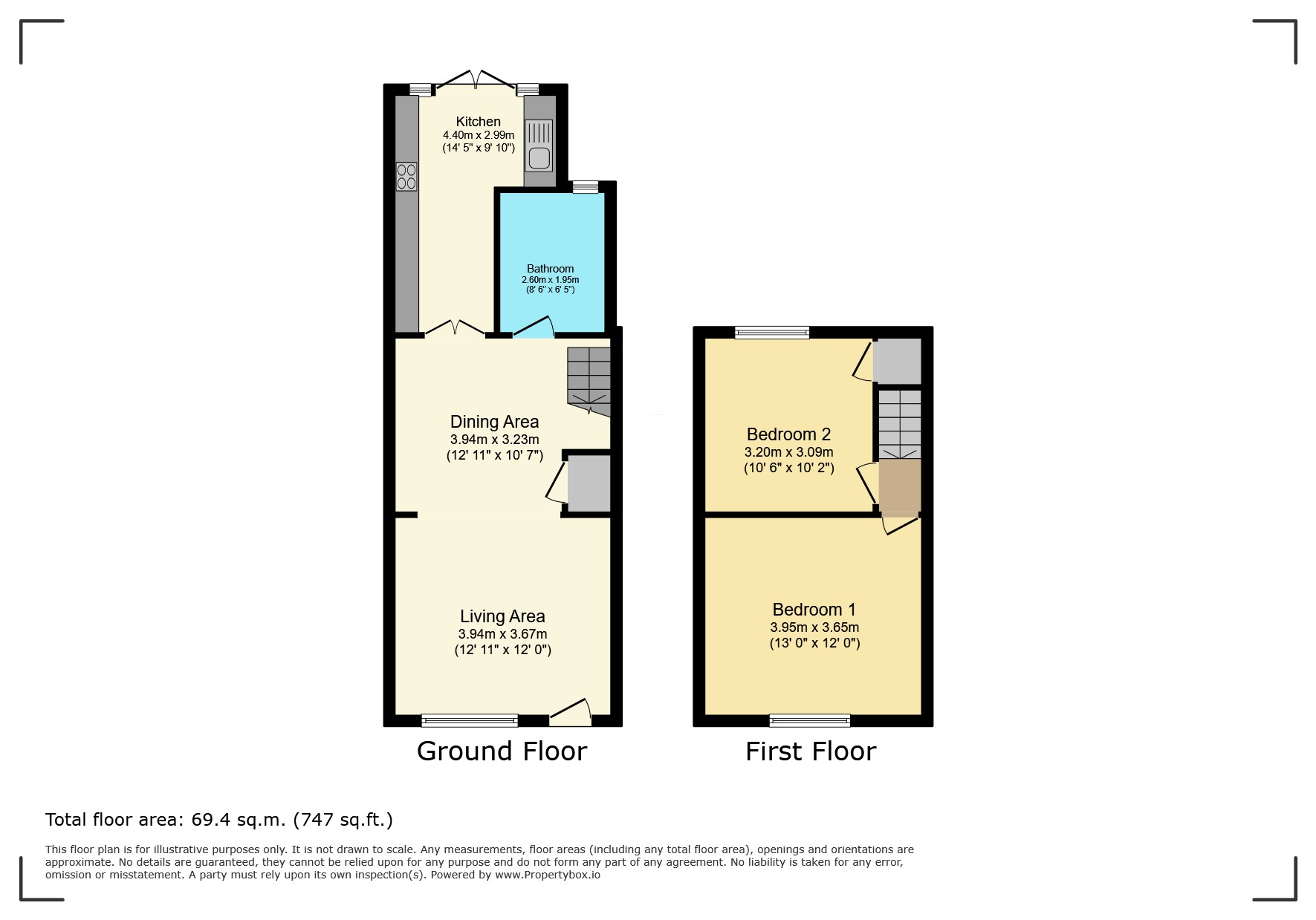 22, Crossway, Manchester floorplan