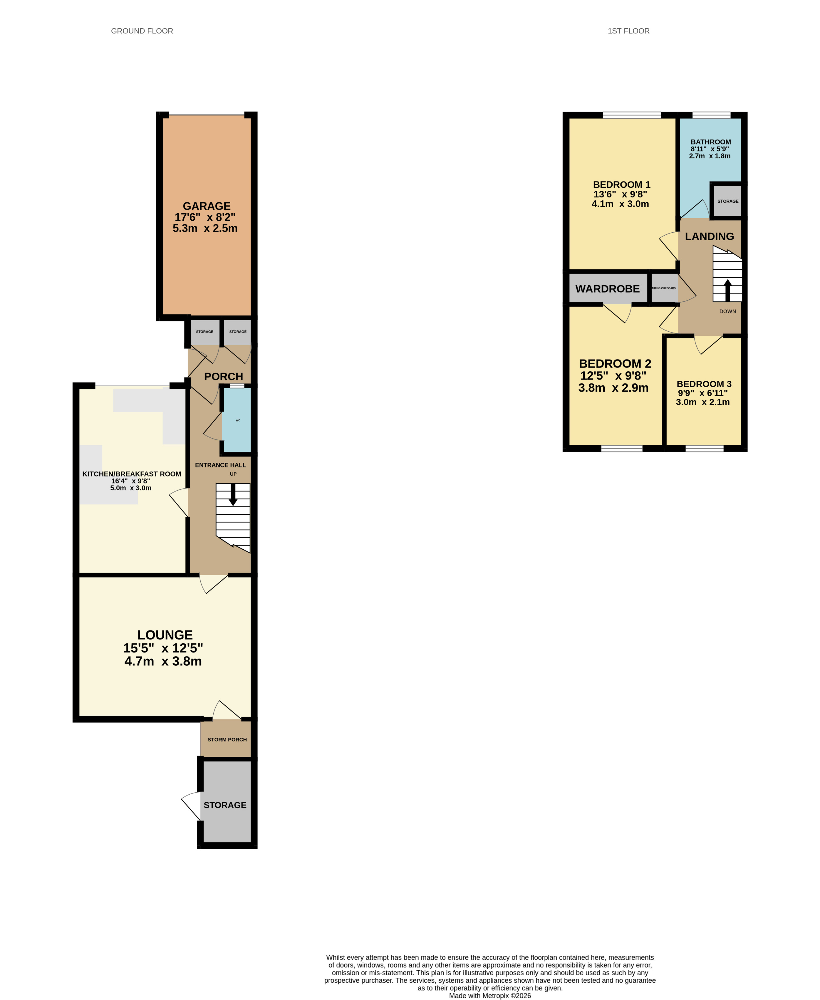 74, Capstone Avenue, Birmingham floorplan