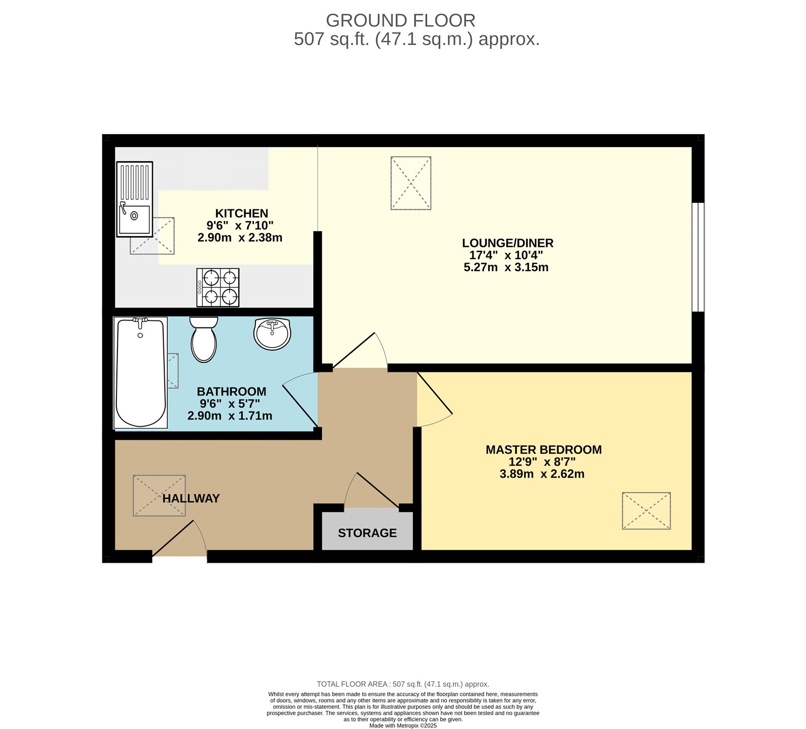 Flat 30, Westridge Court, 30, Westridge Road, Hampshire floorplan