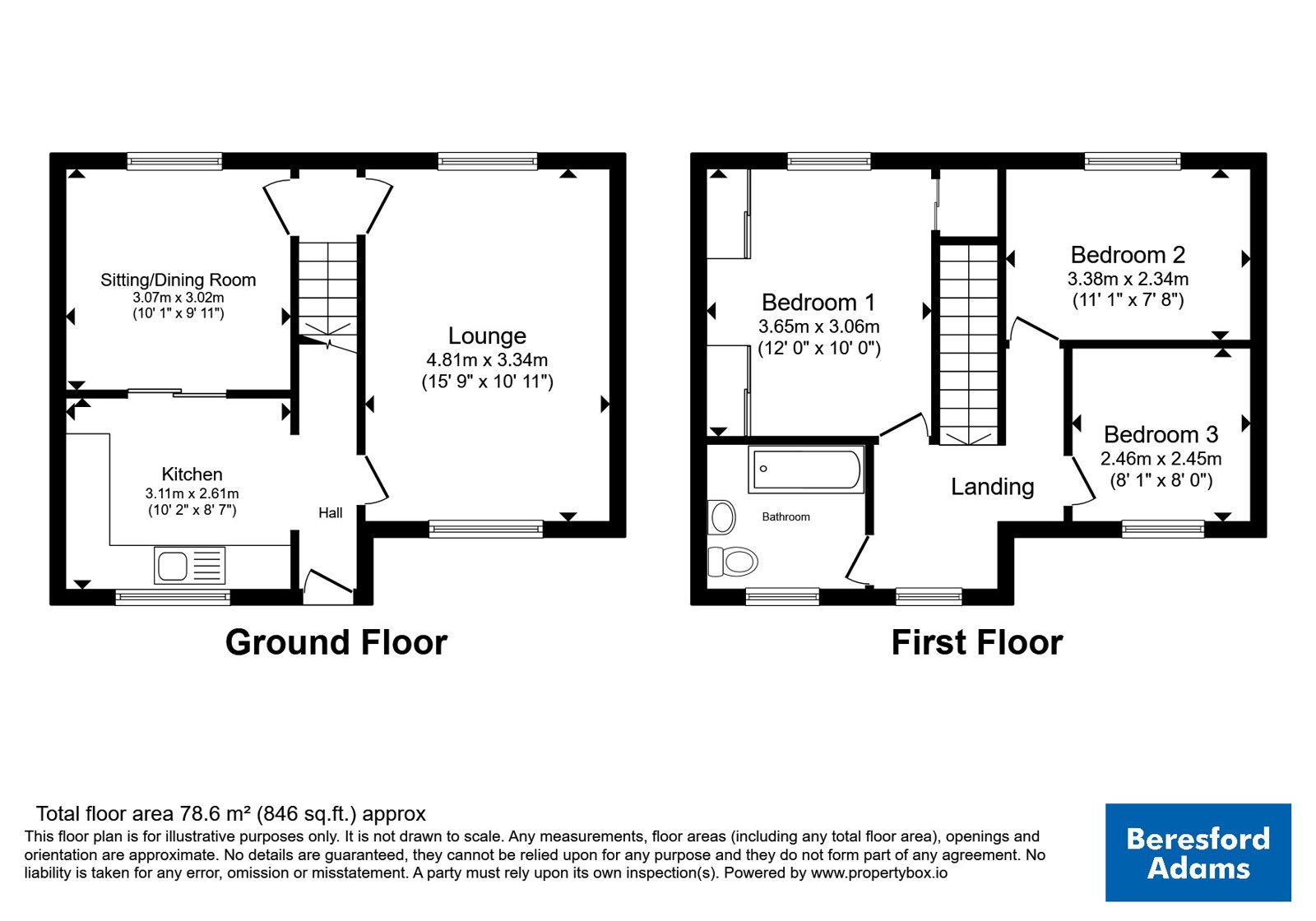 21, Plas Gwyn, Wrexham floorplan