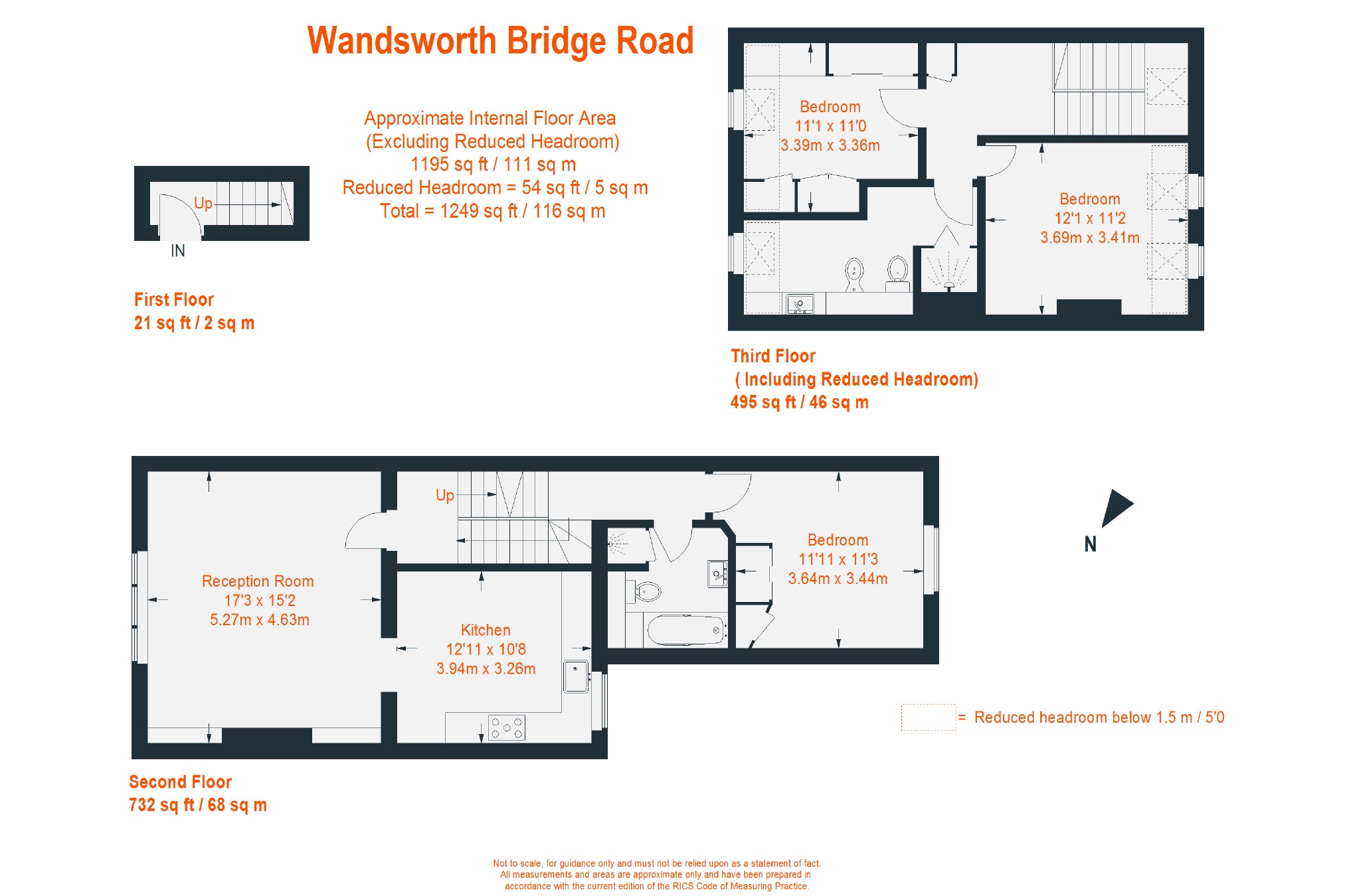 3 Bedrooms Flat to rent in Wandsworth Bridge Road, Fulham, London SW6