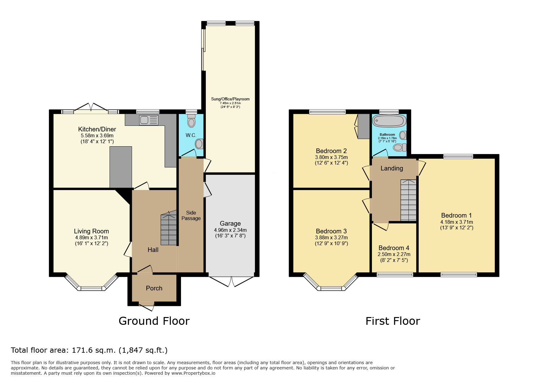 29 Steyning Crescent, Leicester floorplan