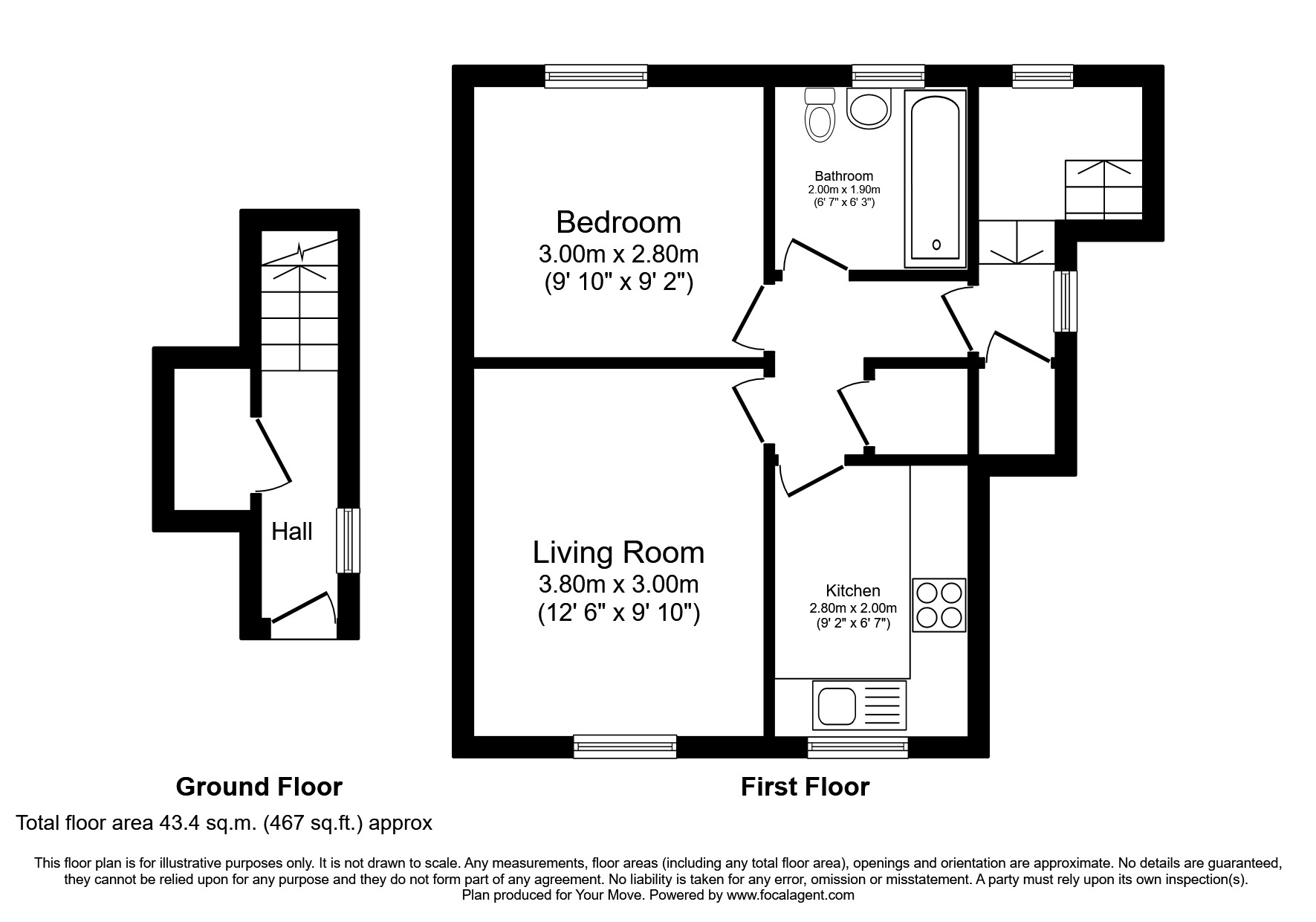 108, Shadygrove Road, Cumbria floorplan