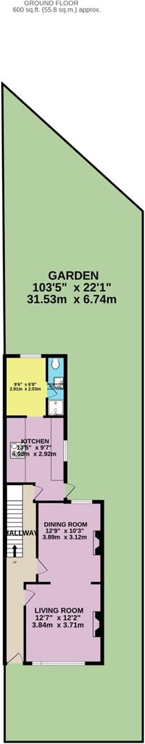 79, Homesdale Road, Bromley floorplan