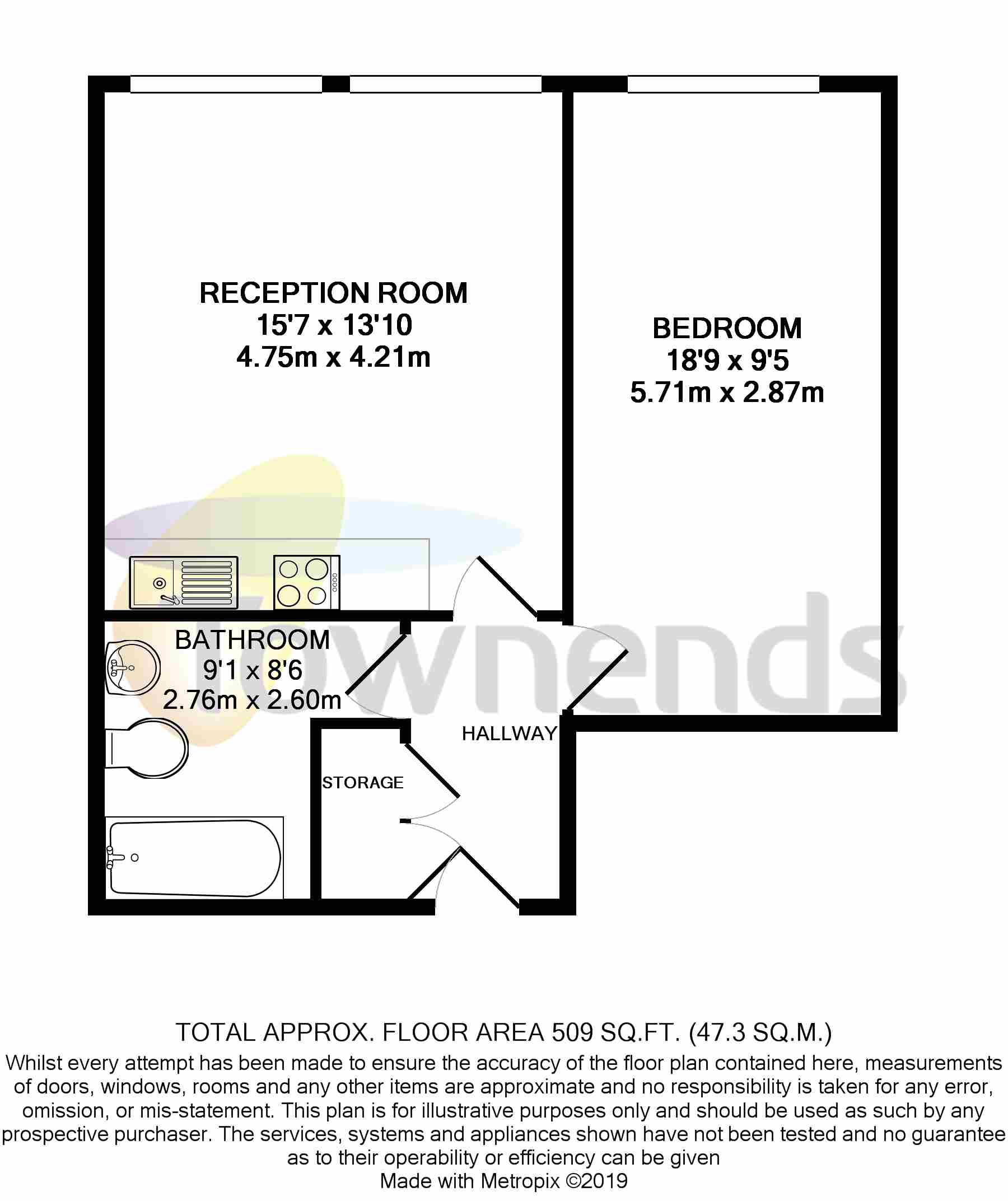 1 Bedrooms Flat to rent in Masons Avenue, Croydon CR0