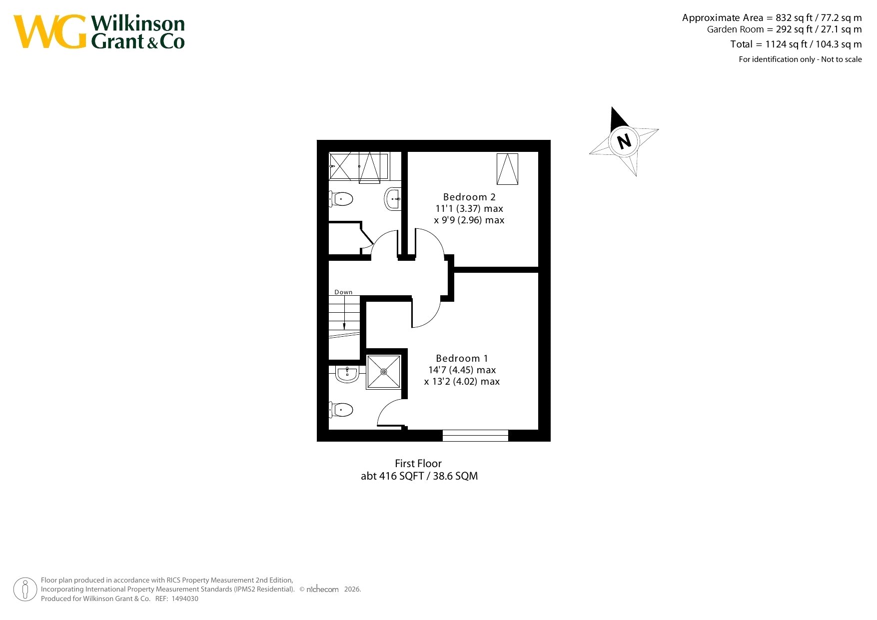 2, West Clyst Barnyard, West Clyst floorplan
