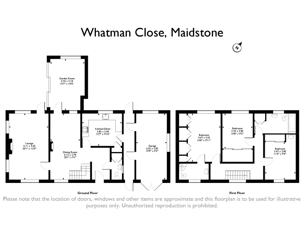 3 Bedrooms Detached house for sale in Whatman Close, Maidstone ME14