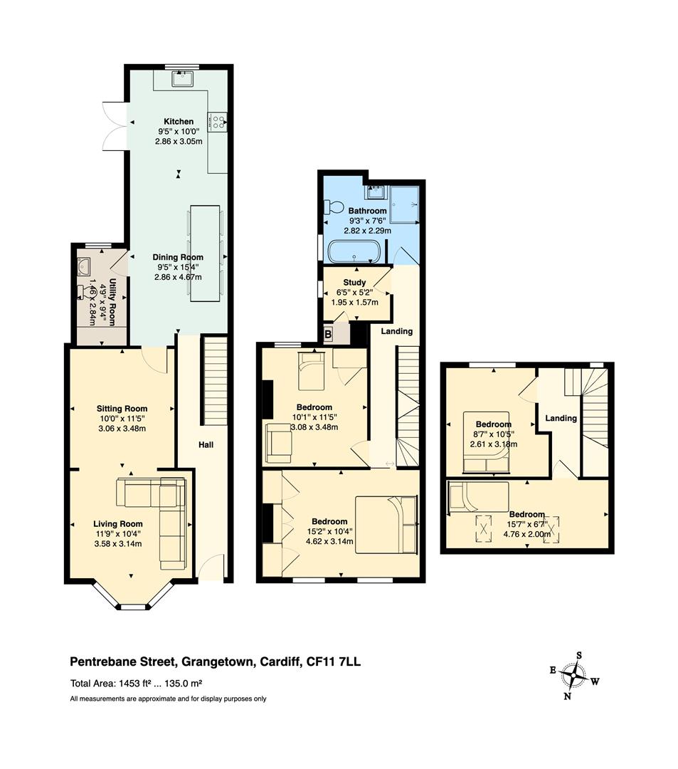 8, Pentrebane Street, Cardiff floorplan
