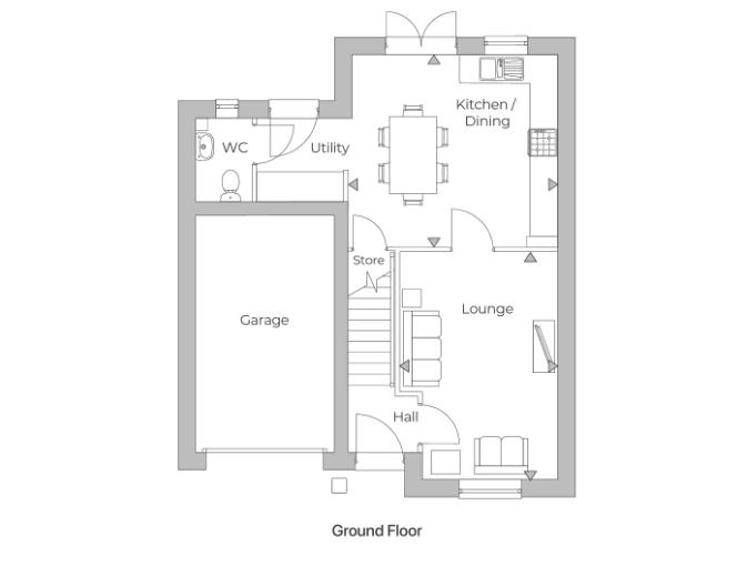 PLOT 499, REPTON, Ilkeston Road, Nottingham floorplan