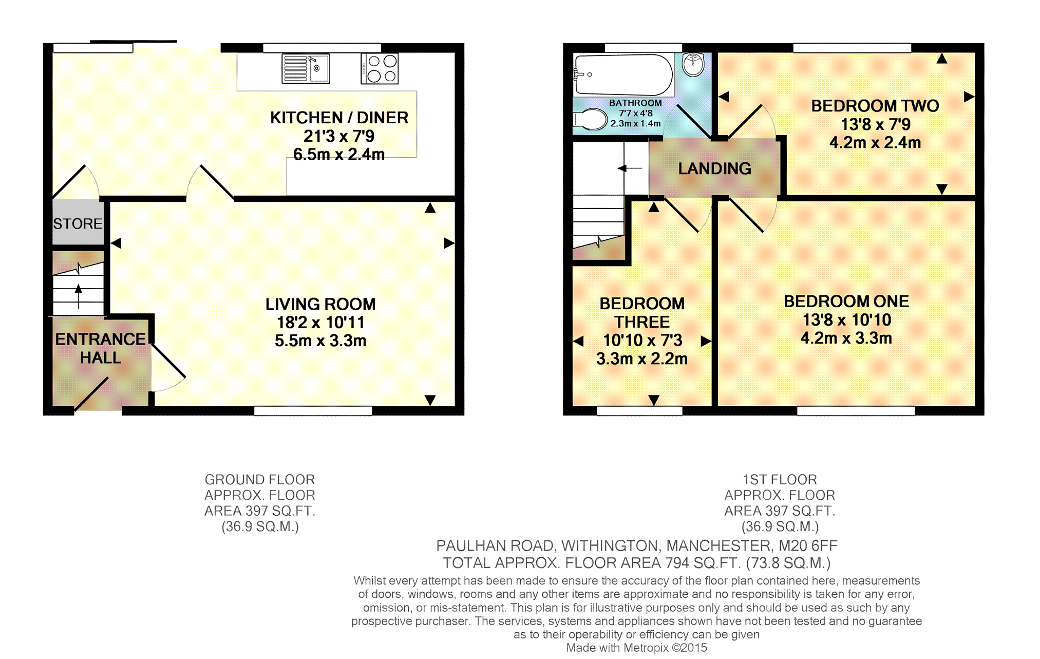 3 Bedrooms Semi-detached house for sale in Paulhan Road, Didsbury M20