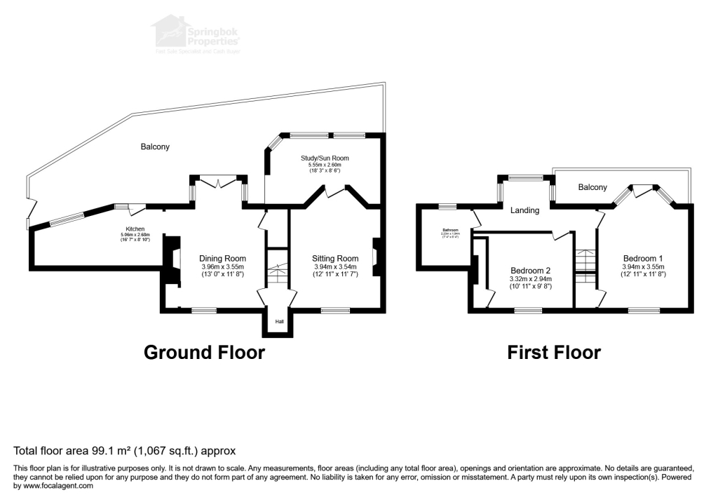 1 Glenview, Whitchurch Road, Yelverton floorplan