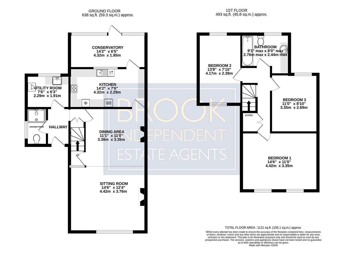 300, Old Swanwick Lane, Southampton floorplan