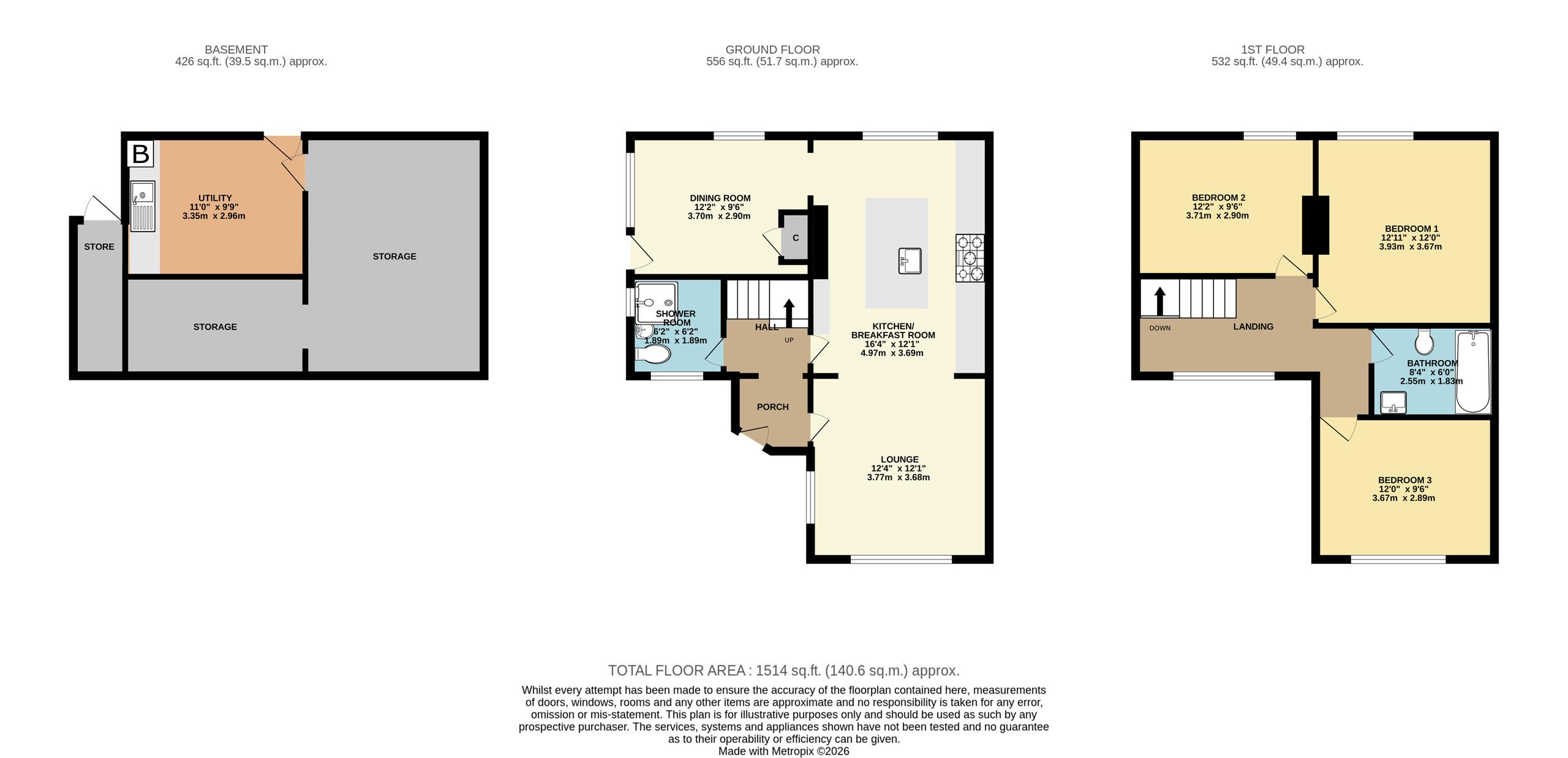 31 Penn Hill, Yeovil floorplan