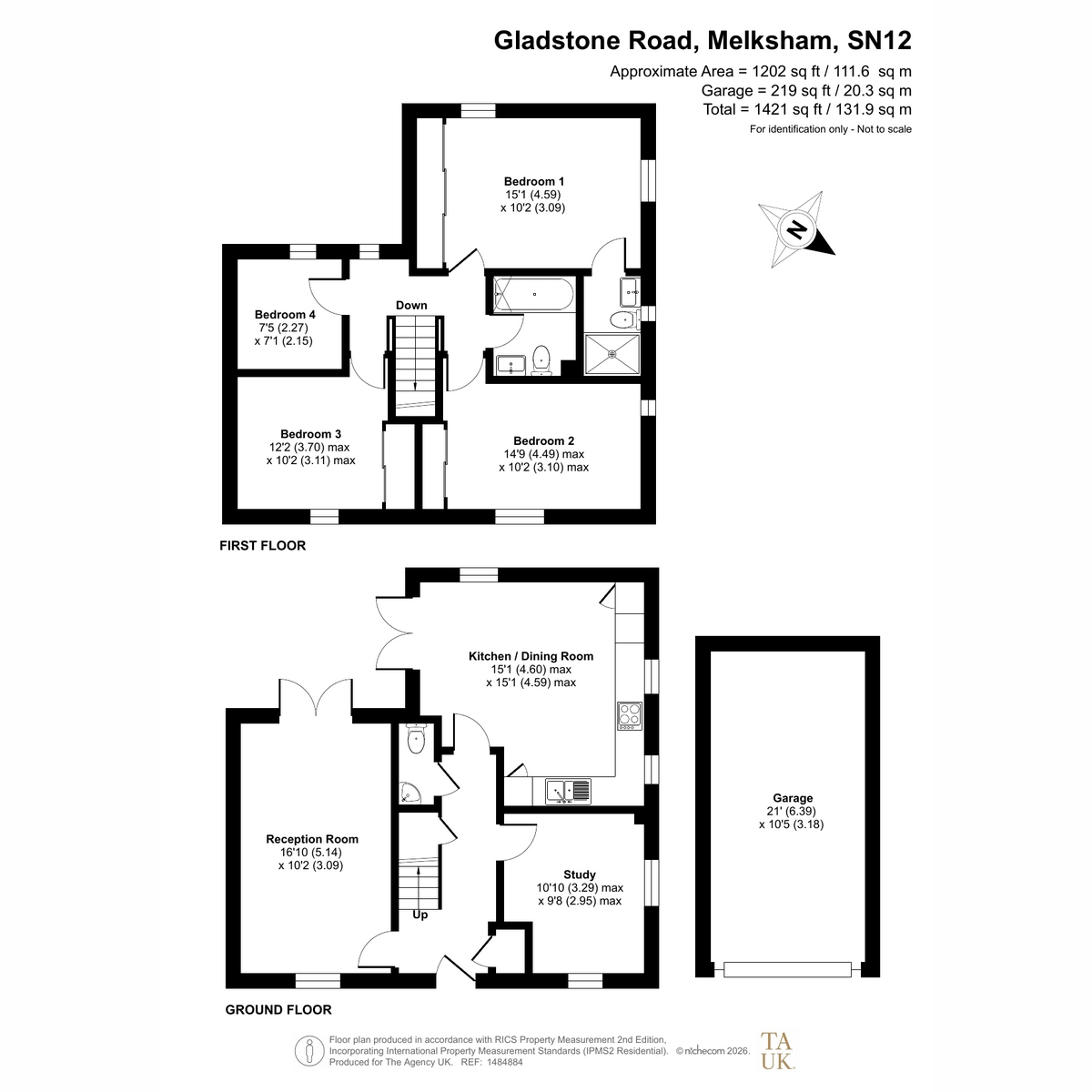 23, Gladstone Road, Melksham floorplan