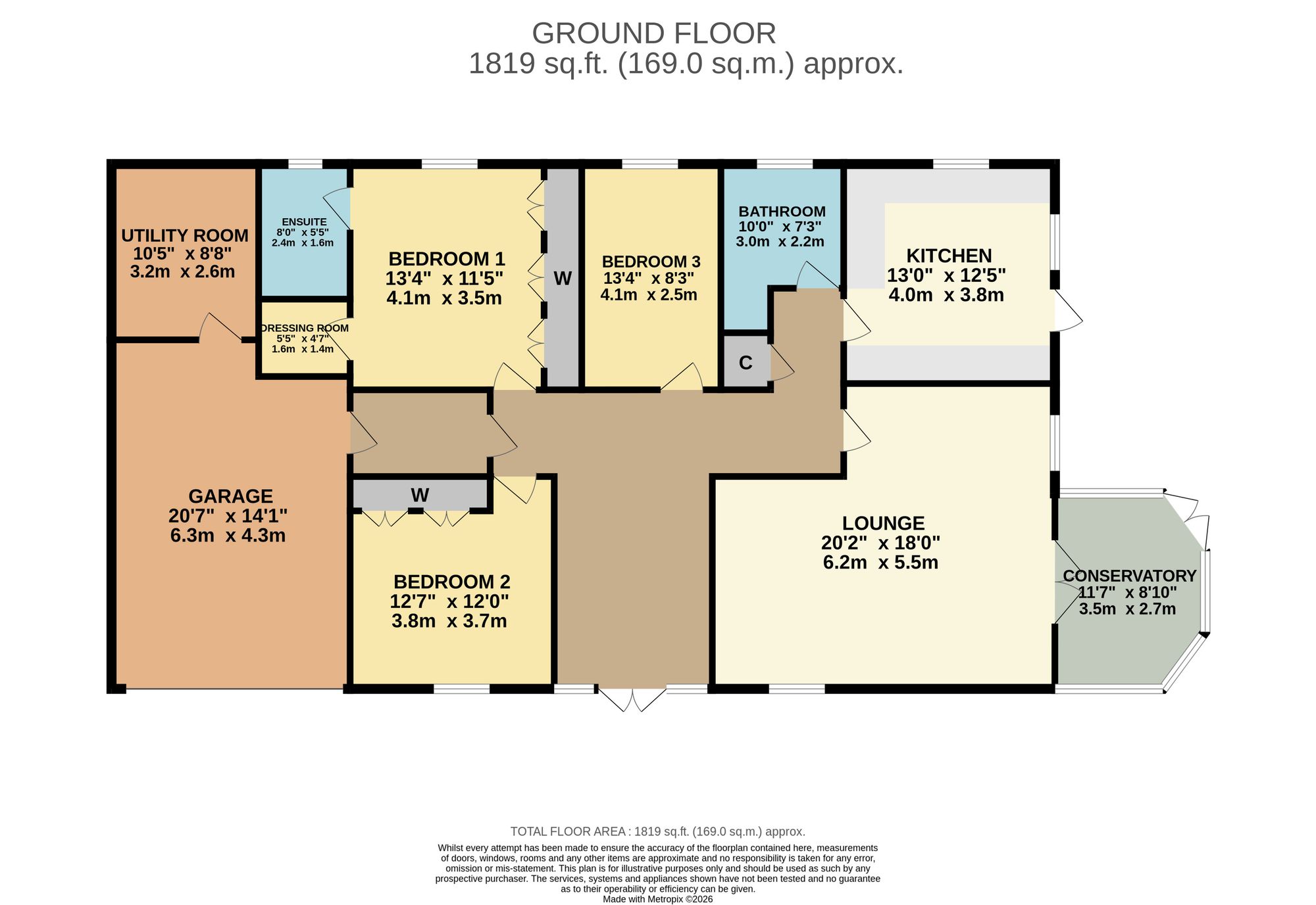 50a Kings Road, Ilkley floorplan