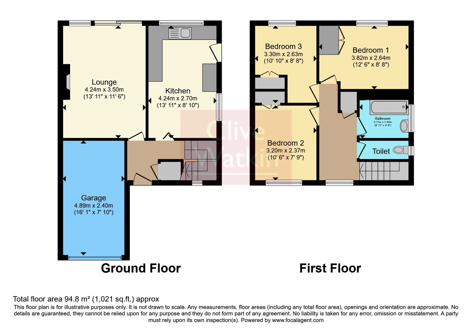 4, Knowsley Close, Merseyside floorplan