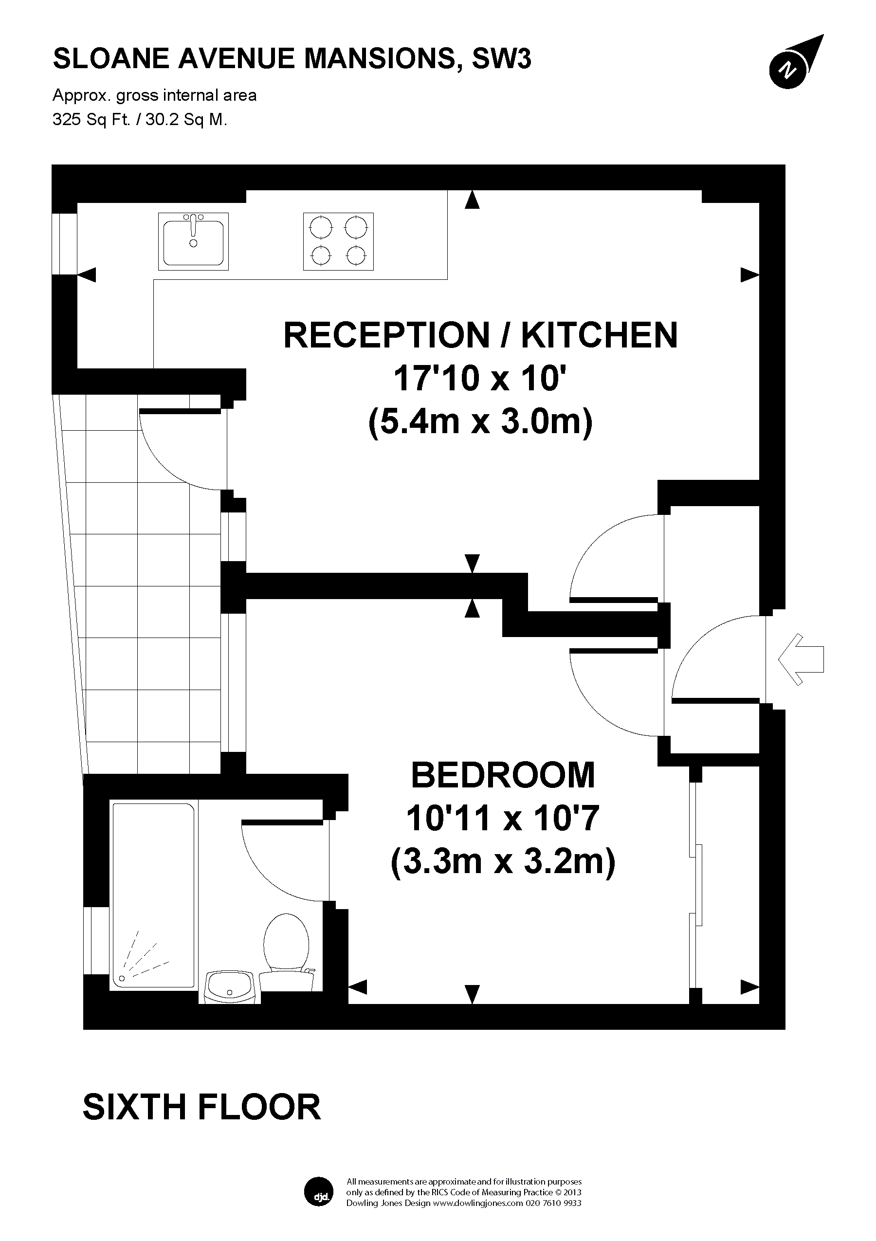 1 Bedrooms Flat to rent in Sloane Avenue, London SW3