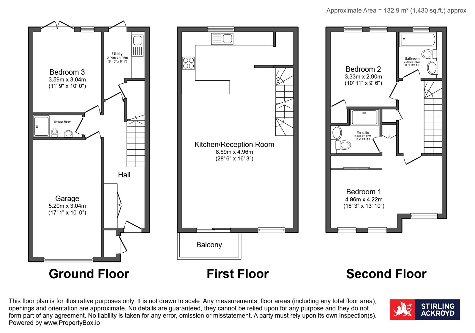 48, Plymouth Wharf, London floorplan