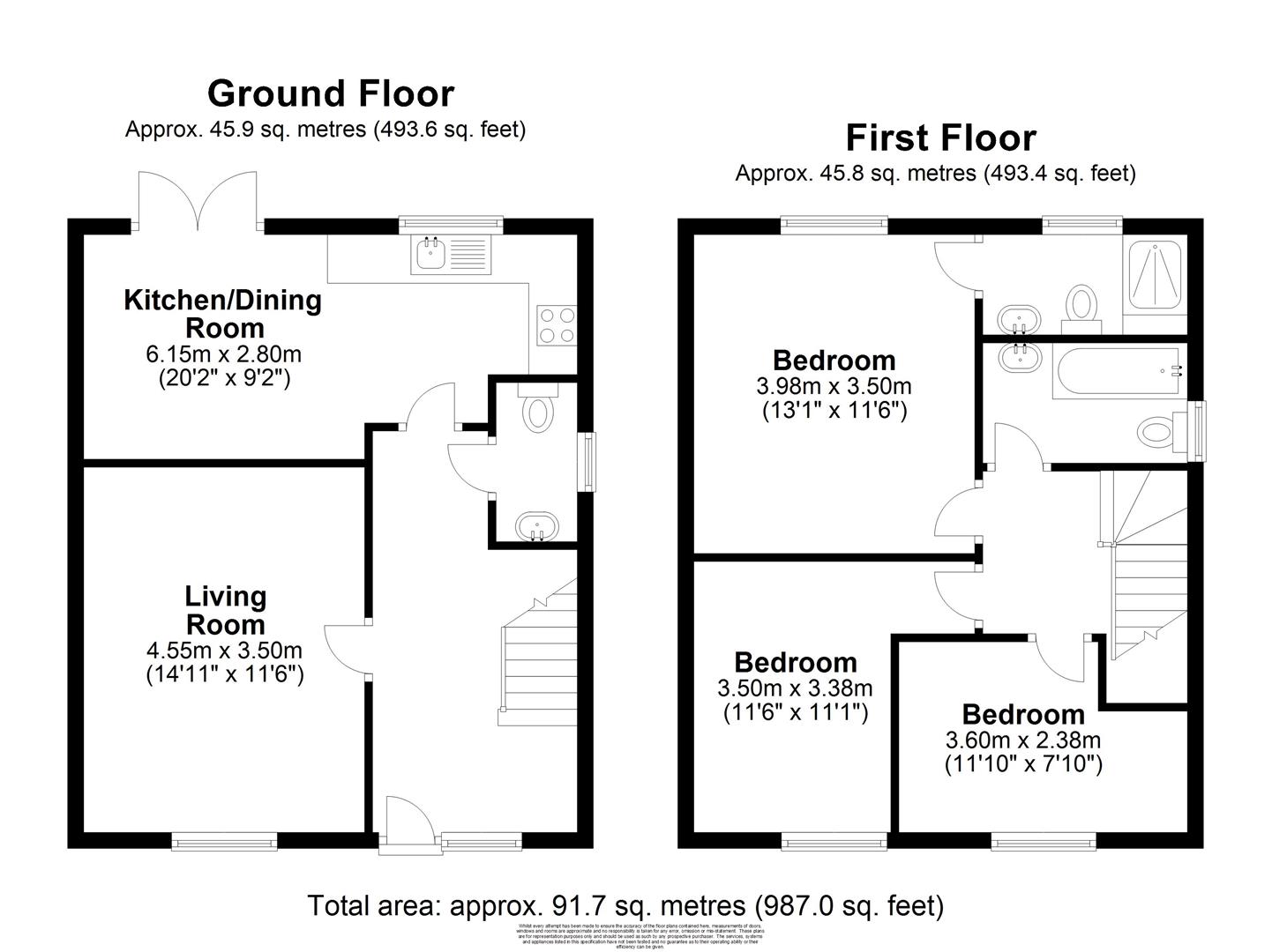 3 Bedrooms Semi-detached house for sale in Hawthorn Road, Hook Heath, Woking GU22