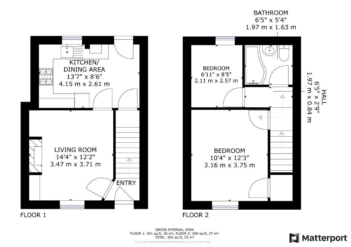 West Terrace, Ilkley floorplan