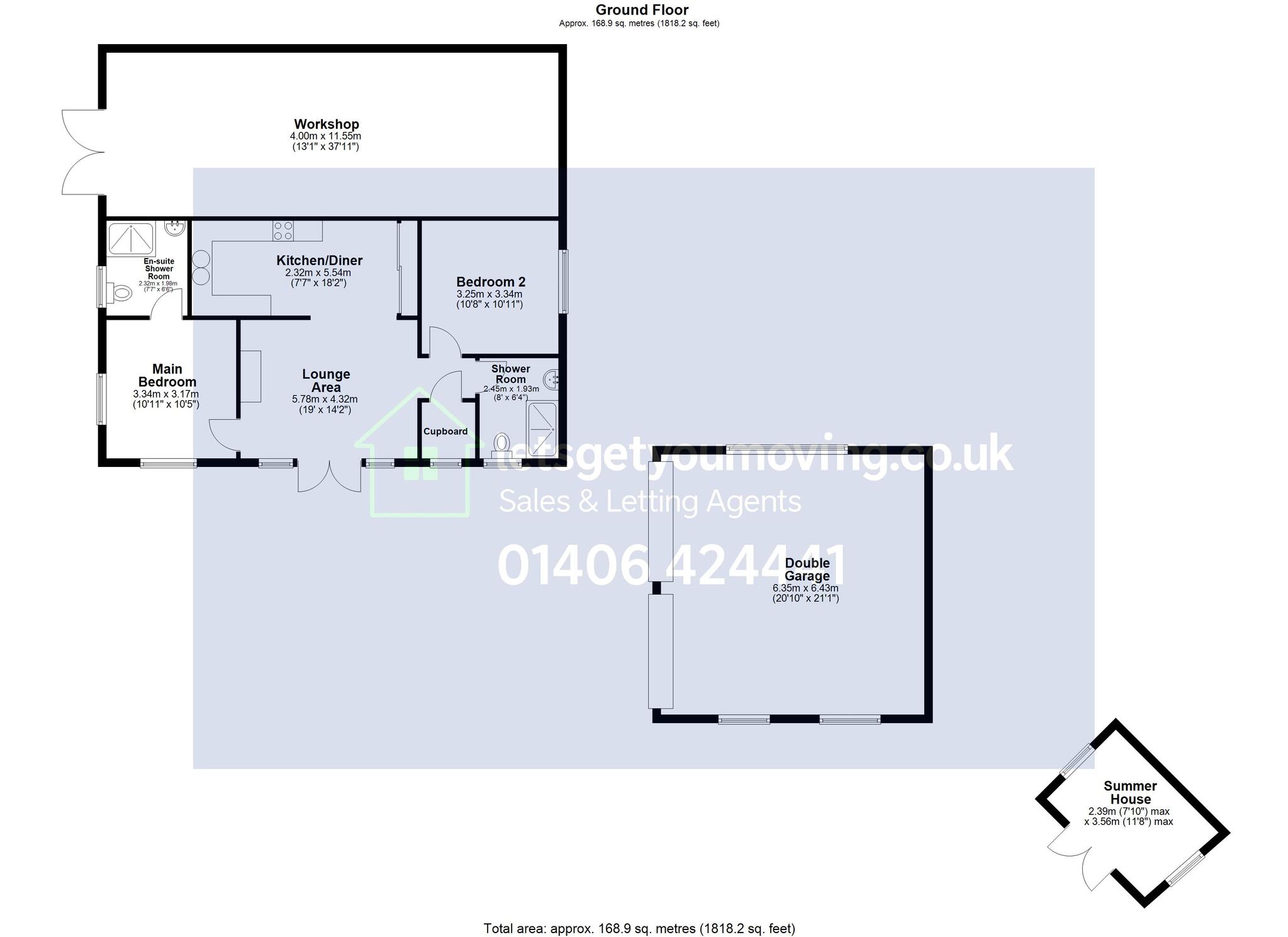 Fox Cliff, Nealsgate Road, Holbeach St. Johns floorplan