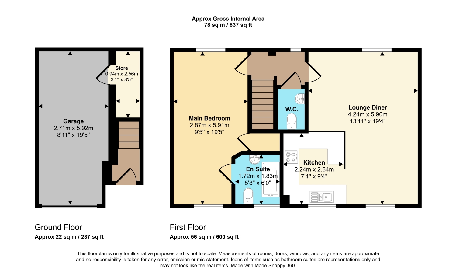 10, Park View Road, Witney floorplan