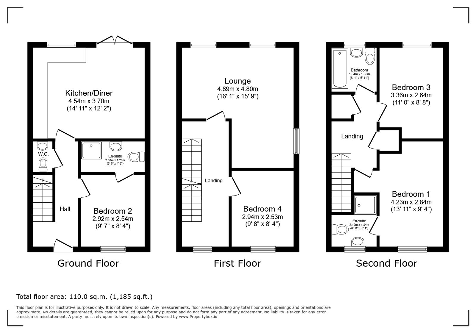 311, Woodland Walk, Hampshire floorplan
