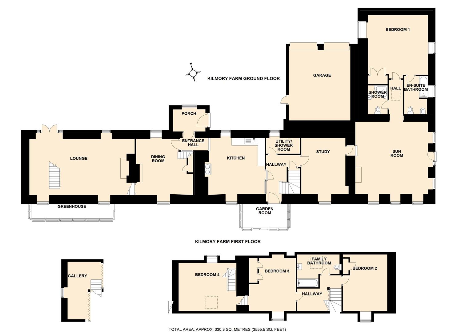 Kilmory Farm, Isle of Arran floorplan