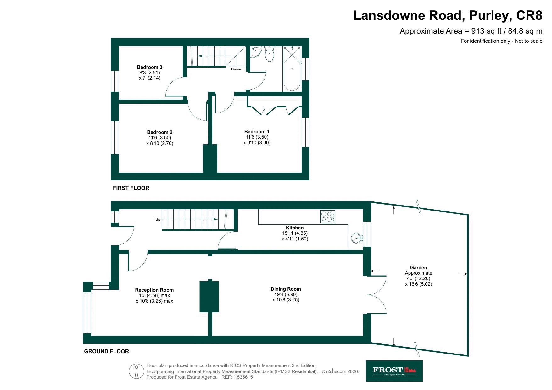 Lansdowne Road, Purley floorplan