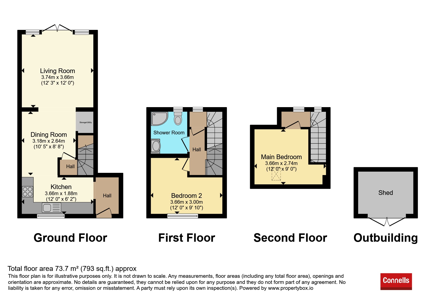 16, The Paddocks, Banbury floorplan