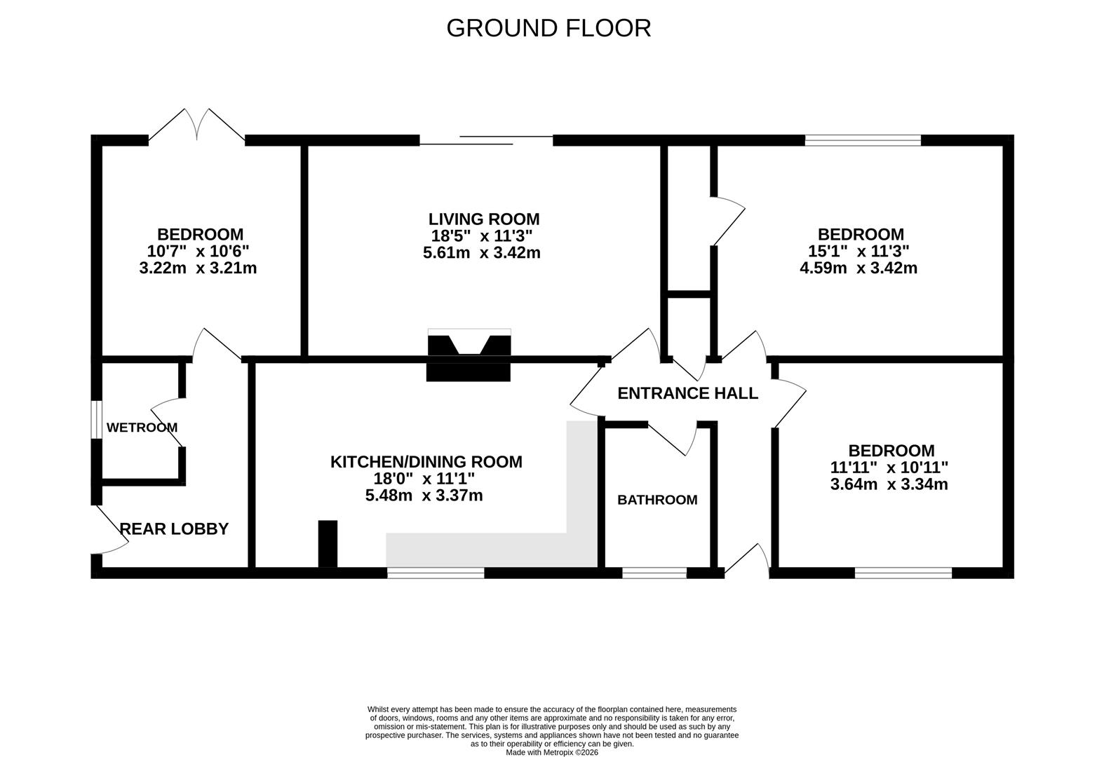 41, Culver Street, Newent floorplan