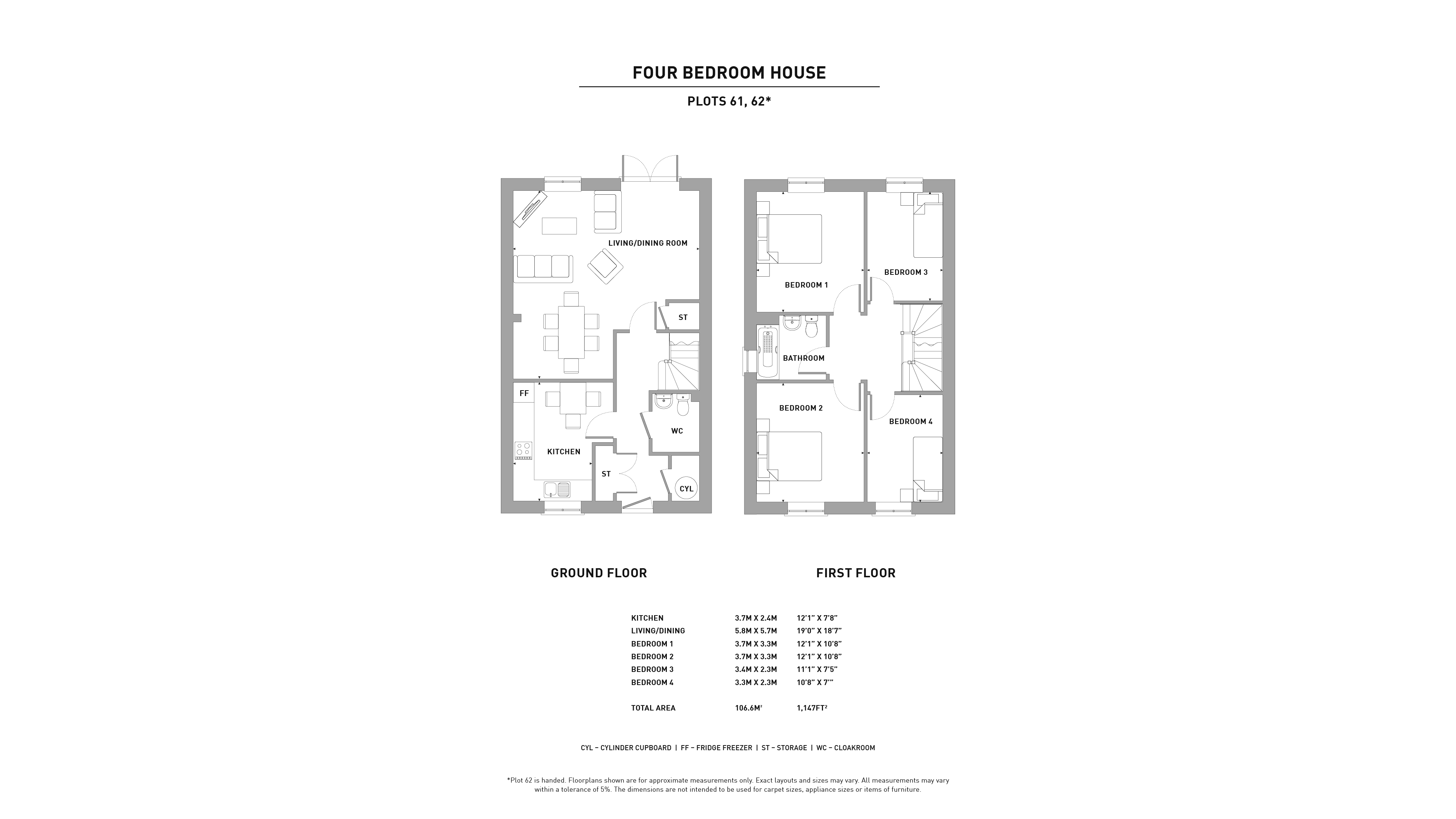 62, Claypit Drive, Cranbrook floorplan