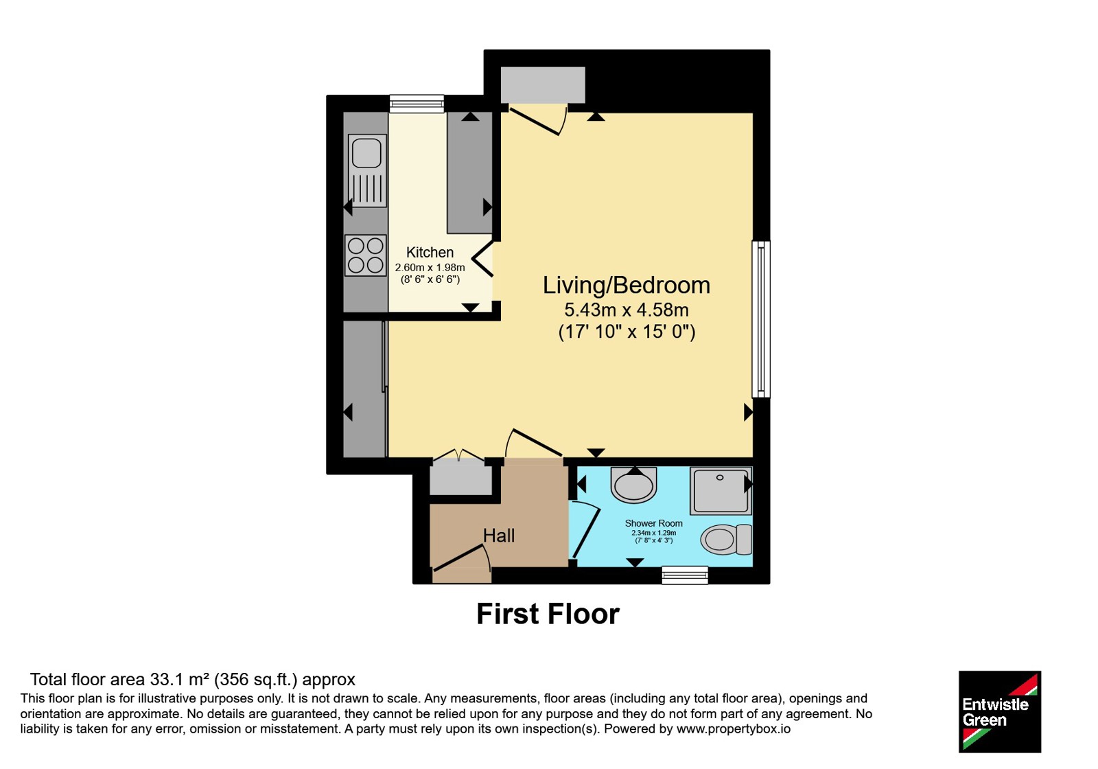 1A, Bloomfield Green, Merseyside floorplan