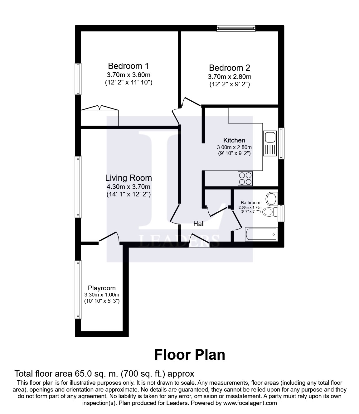 2 Bedrooms Flat to rent in Frobisher Road, St.Albans AL1