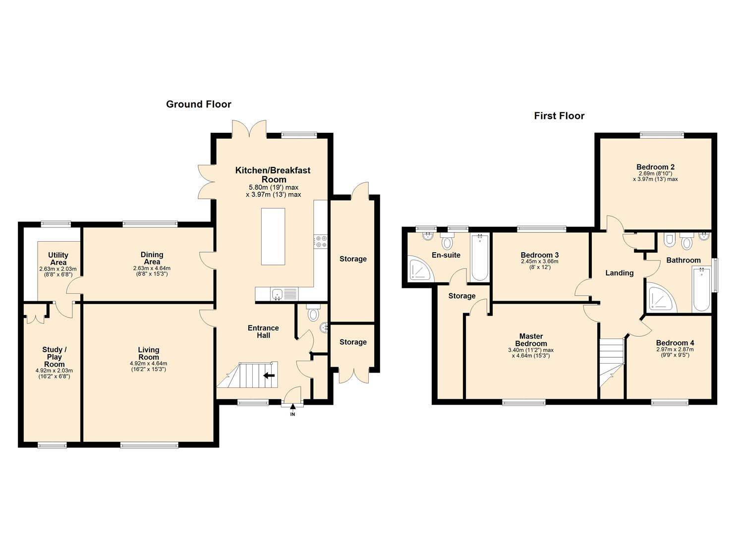 Weston Avenue, Leighton Buzzard LU7, 4 bedroom semidetached house for