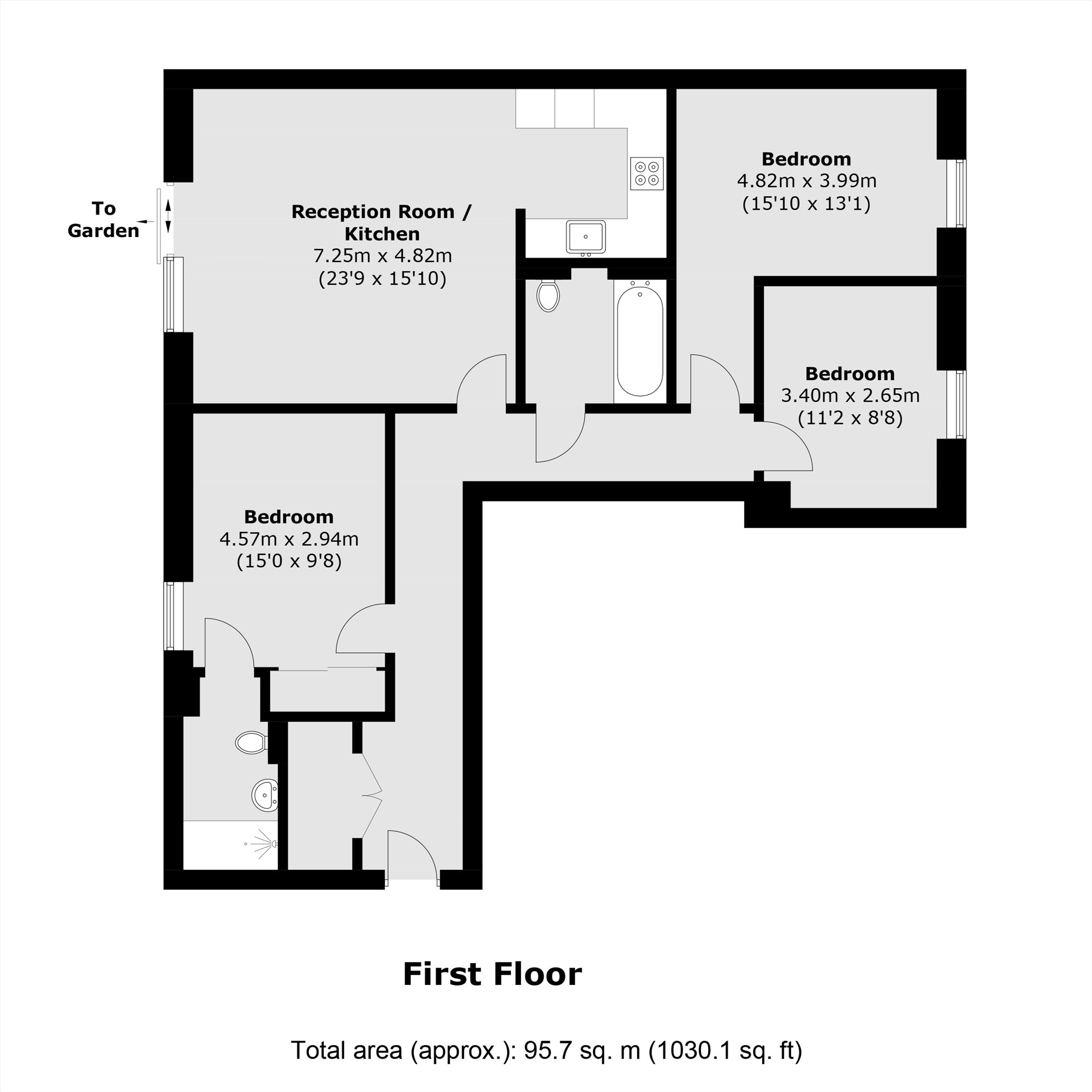 Lismore Boulevard, London floorplan