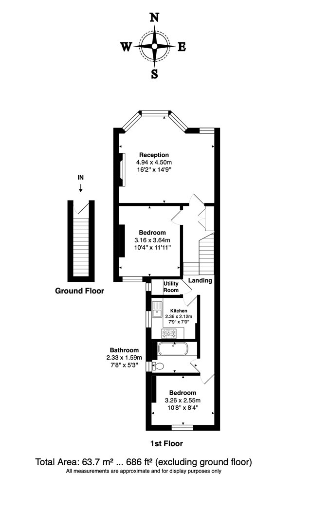 Bathurst Gardens, London NW10, 2 bedroom flat to rent 61072992