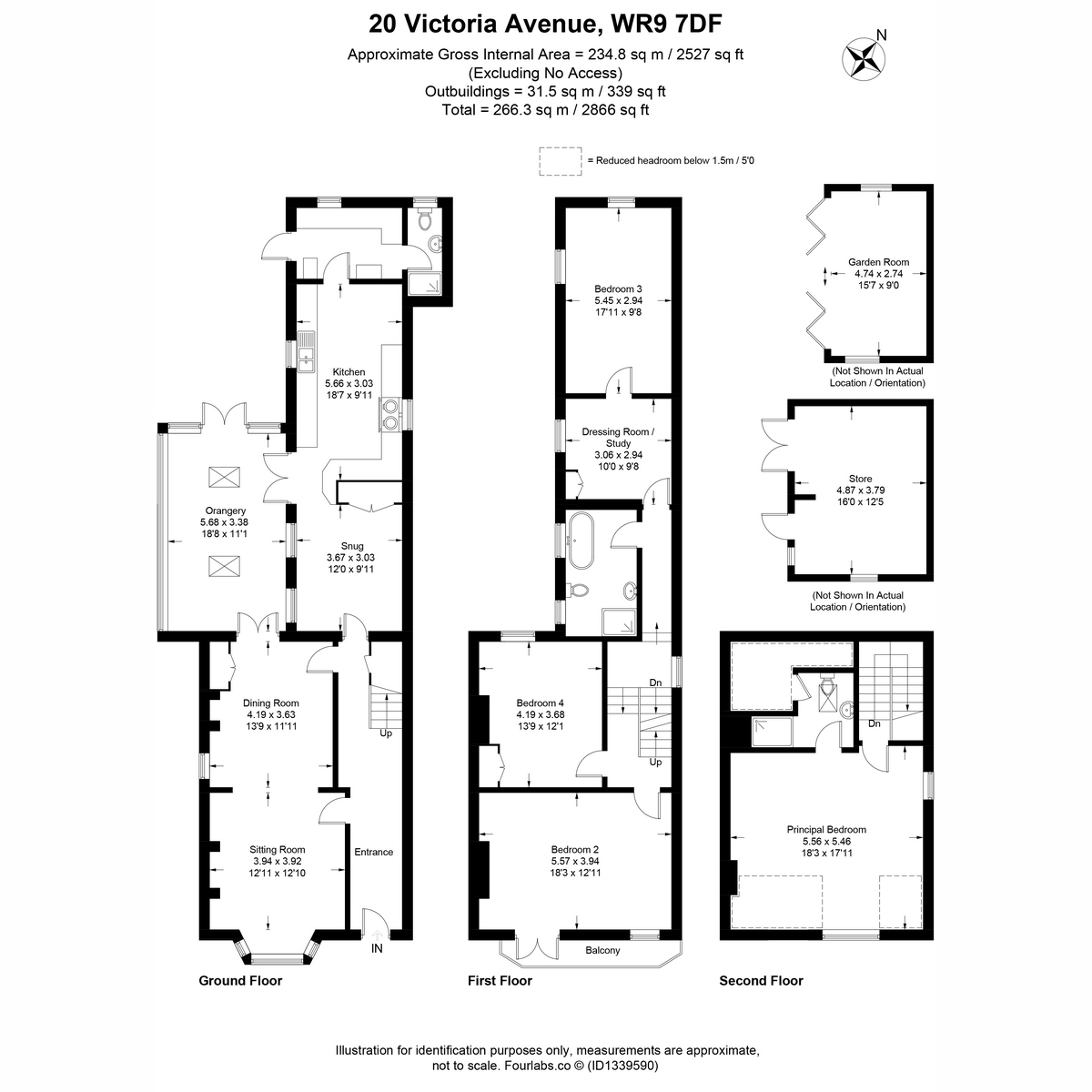 20, Victoria Avenue, Droitwich floorplan