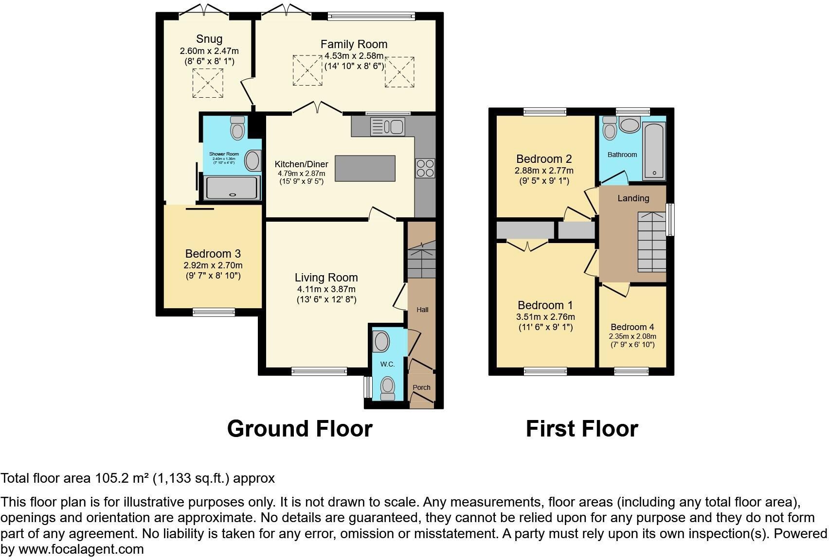55, Gwarth An Drae, Helston floorplan